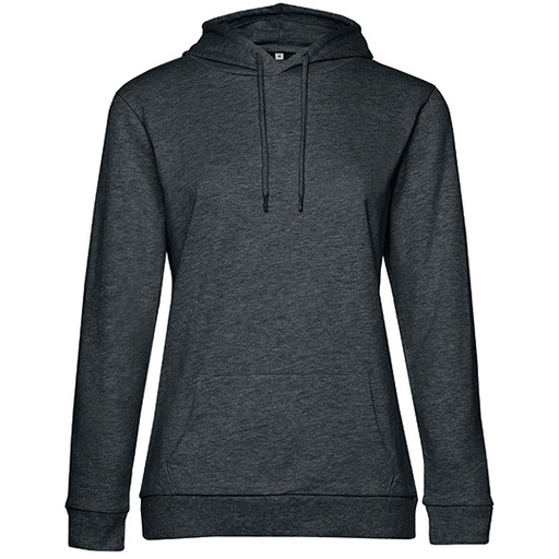 Bluza damska z kapturem BCWW04W - Heather Asphalt