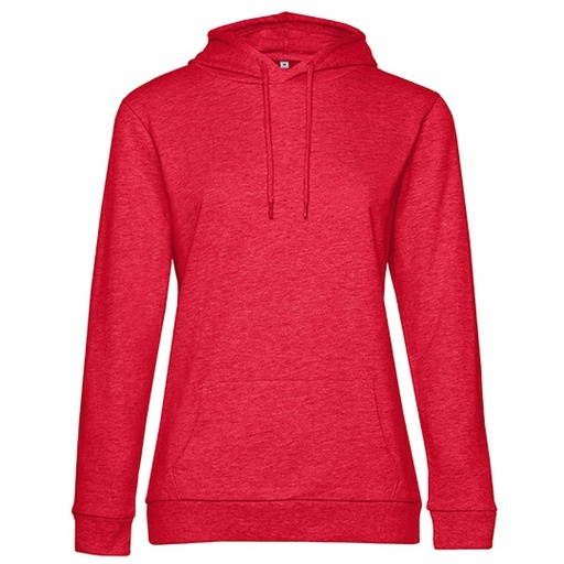 Bluza Damska Bawełniana French Terry BCWW04W - Heather Red