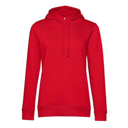 Damska bluza z kapturem BCWW34B - Red