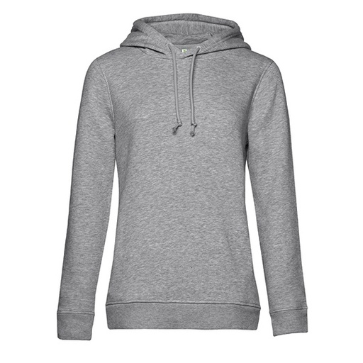 Damska bluza z kapturem BCWW34B - Heather Grey