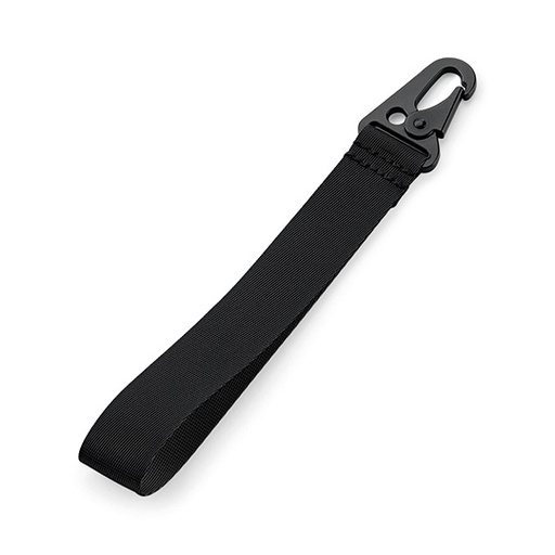 Pleciony brelok z karabińczykiem BG100 - Black