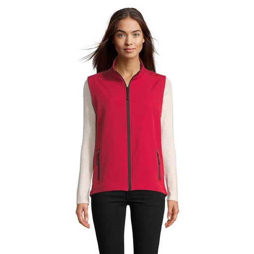 RACE BW WOMENSOFTSHELL - pepper red