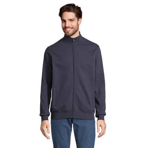 COOPER FULL ZIP SWEAT - french navy