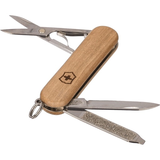 Nóż wielofunkcyjny Victorinox Classic SD Wood - brązowy