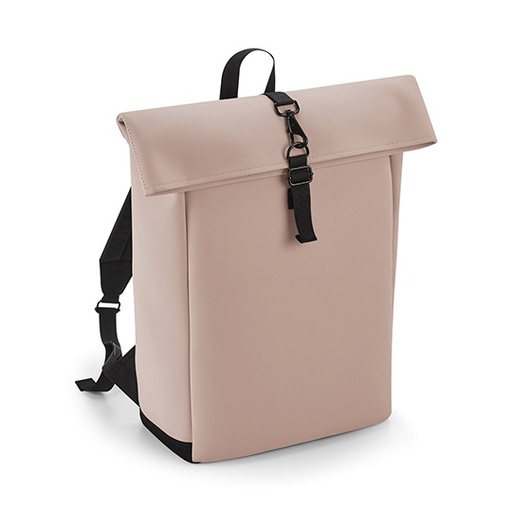 Plecak Roll-Top Wodoodporny Recykling BG335 - Nude Pink
