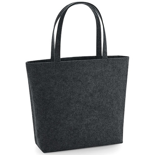 Torba na ramię z filcu BG721 - Charcoal Melange