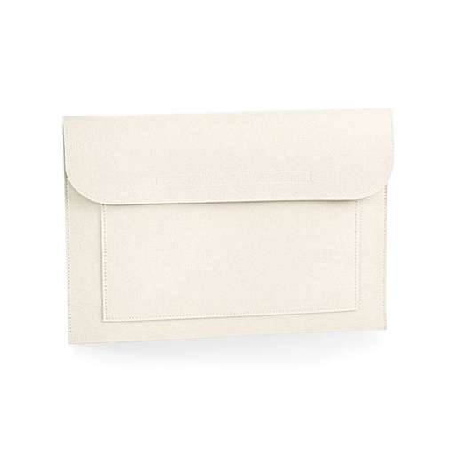 [BG726-1000341558] Filcowe etui na laptopa i dokumenty BG726 - Soft White