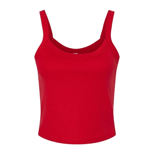 Top prążkowany slim BL1012 - Solid Red Blend