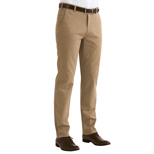 Spodnie Chino Meskie Slim BR503 - Beige