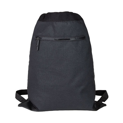 [BS17077-1000290972] Torba sportowa ściągana ripstop 3L BS17077 - Black Melange