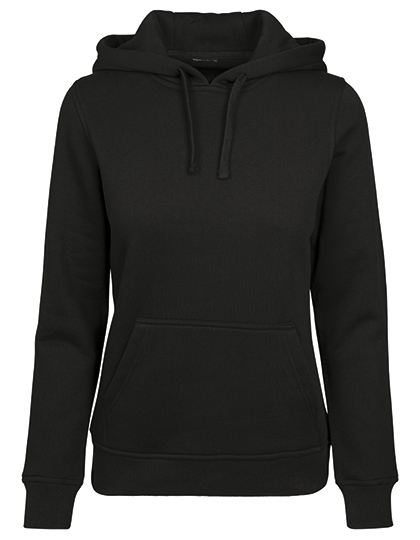 Damska bluza kangurka z kapturem BY087 - Black
