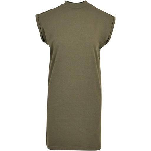 Sukienka t-shirtowa mini BY101 - Olive