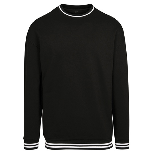 Bluza College Mieszanka Bawelny BY104 - Black & White