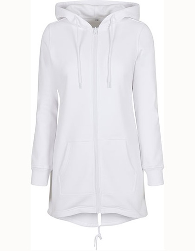 [BY148-1000314734] Damska bluza parka BY148 - White