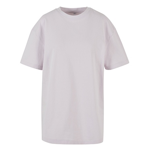 Damski T-shirt Oversize BY149 - Soft Lilac