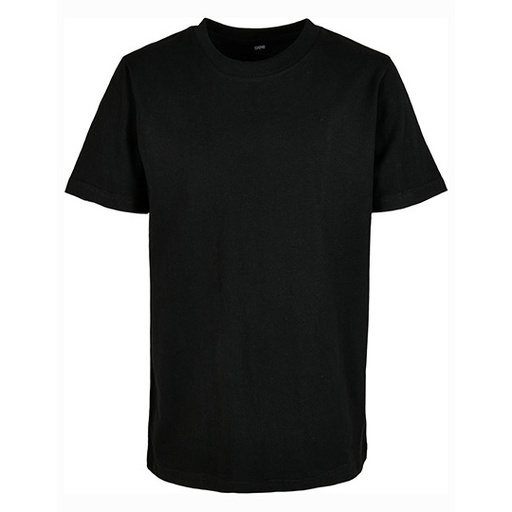 T-shirt Klasyczny Bawelniany Dzieciecy BY158 - Black