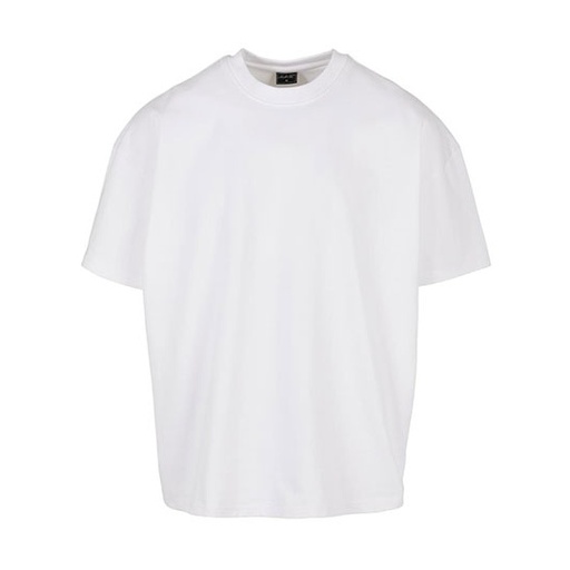 T-shirt Meski Oversize Gruby Material BY163 - White