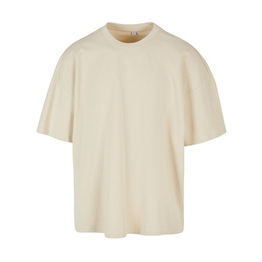 T-shirt męski oversize BY163 - Sand