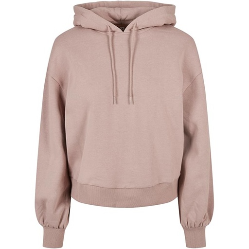 Bluza Damska Oversize Bawelna Ekologiczna BY183 - Dusk Rose