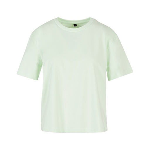 T-shirt damski oversize BY211 - Light Mint