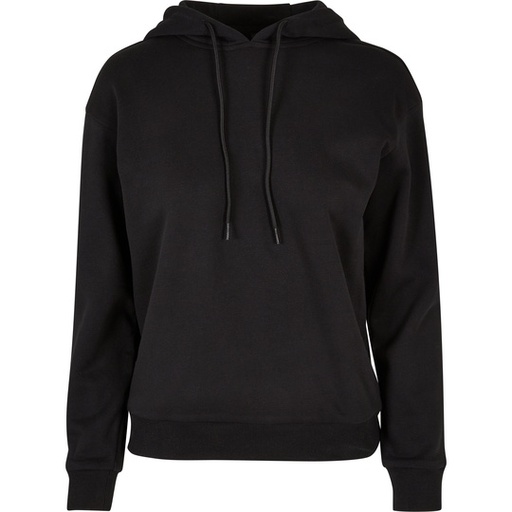Damska bluza oversize z kapturem BY213 - Black