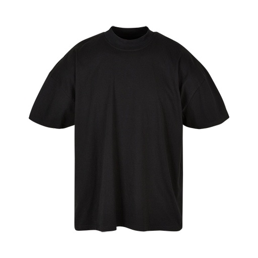 Męski T-shirt Oversize z Golfem BY230 - Black