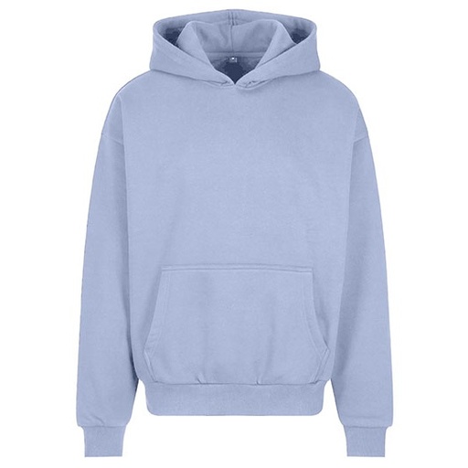 Bluza Oversize Szczotkowany Polar BY268 - Viola Blue