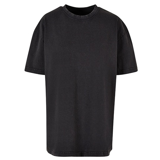 Damski T-shirt oversize BY270 - Black