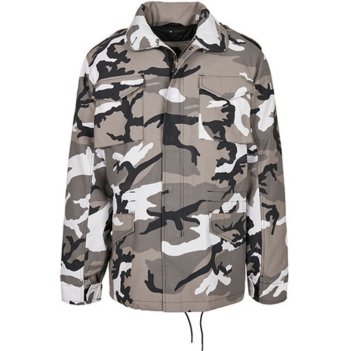 Klasyczna kurtka polowa M-65 z wyjmowaną podszewką BYB3108 - Urban-Camo
