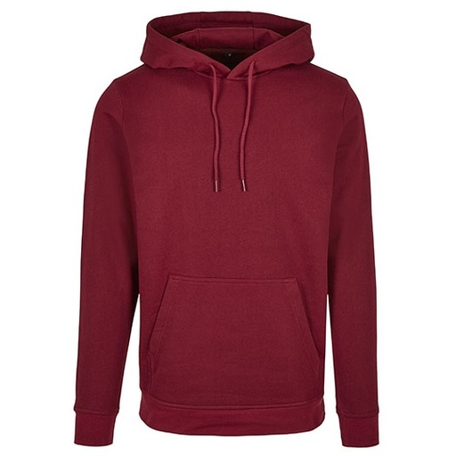 Bluza z Kapturem Klasyczna Mieszanka Bawełny BYBB001 - Burgundy