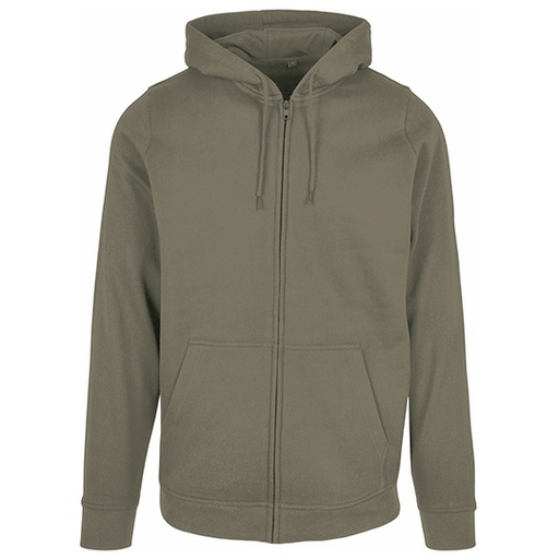 Bluza z Kapturem Klasyczna Bawelna Poliester BYBB008 - Olive
