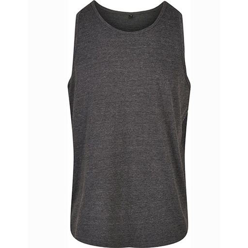Koszulka bez rękawów klasyczna BYBB011 - Charcoal