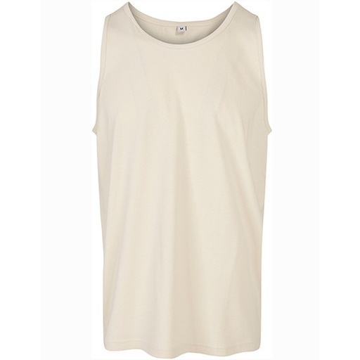 Koszulka bez rękawów klasyczna BYBB011 - Sand