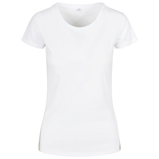 Damski T-shirt klasyczny BYBB012 - White