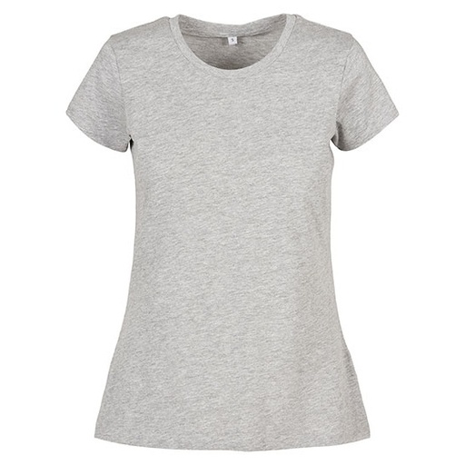 Damski T-shirt klasyczny BYBB012 - Heather Grey
