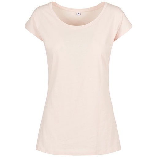 T-shirt Damski Oversize Bawelniany BYBB013 - Pink