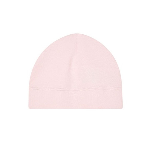 [BZ62-1000326294] Czapeczka Niemowlęca Bawełna Organiczna BZ62 - Powder Pink