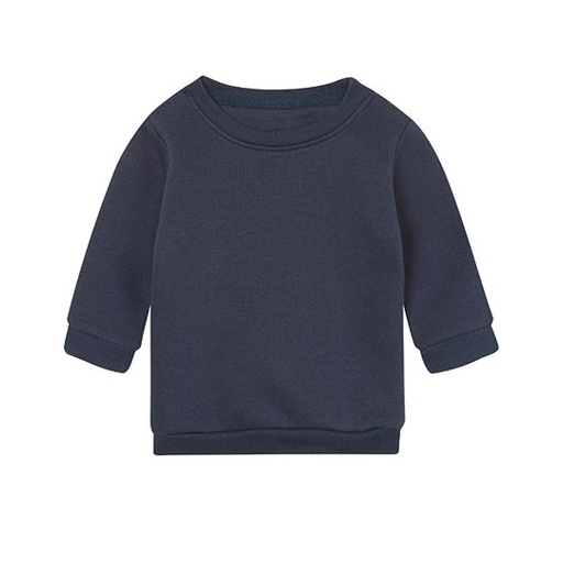 Bluza Niemowleca Klasyczna Bawełna Organiczna Recykling BZ64 - Navy
