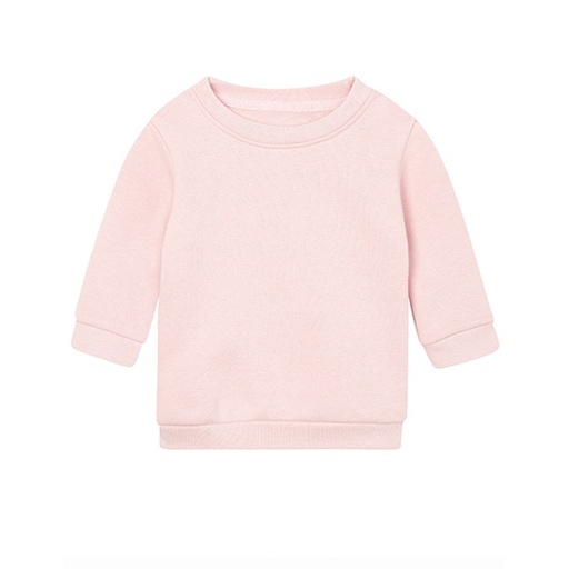 Bluza Niemowleca Klasyczna Bawełna Organiczna Recykling BZ64 - Soft Pink