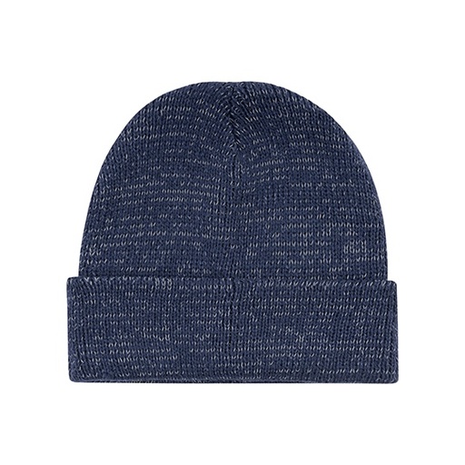 Odblaskowa czapka zimowa C14470 - Navy