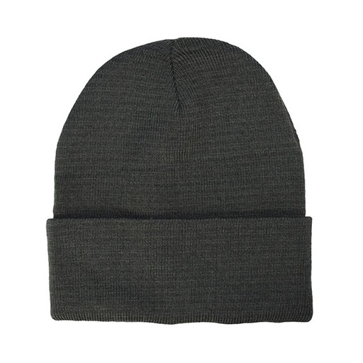 Czapka z dzianiny C1456 - Dark Grey