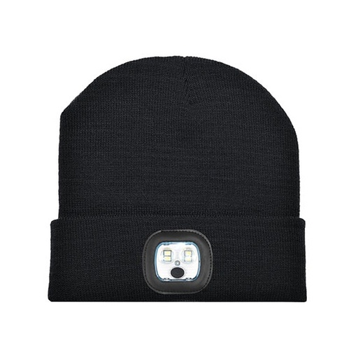 Czapka z wbudowaną lampką LED C1458 - Black