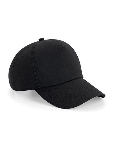 Czapka 5-panelowa Bawełniana Twill CB25 - Black