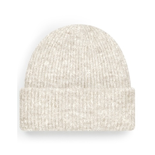 Dwuwarstwowa czapka prazkowana CB386 - Almond Marl