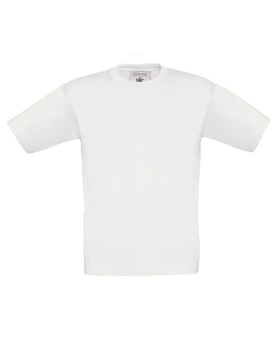 Dzieciecy T-shirt Klasyczny Bawelniany BCTK301 - White