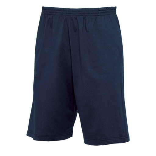 Szorty Meskie Slim Bawelniane z Elastycznym Pasem BCTM202 - Navy