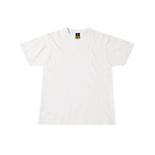 Koszulka bawełniana klasyczna BCTUC01 - White