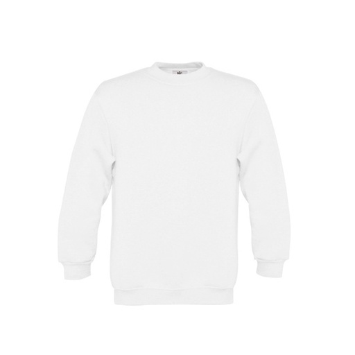 Klasyczna bluza dziecięca BCWK680 - White