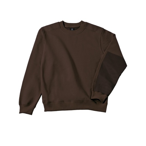 Bluza Klasyczna Czesana Bawelna Recykling BCWUC20 - Brown