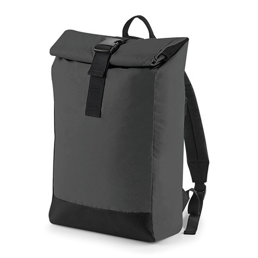 Plecak Roll-Top BG138 - Black Reflective